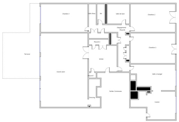 
                                                Vente
                                                 Bel appartement de 124 m² avec terrasse