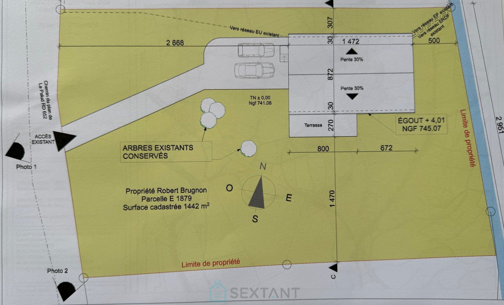 
                                                Vente
                                                 Castellane ,Gorges du Verdon  ,  terrain 1442 M2 , permis de construire accepté ,proche du centre du village 