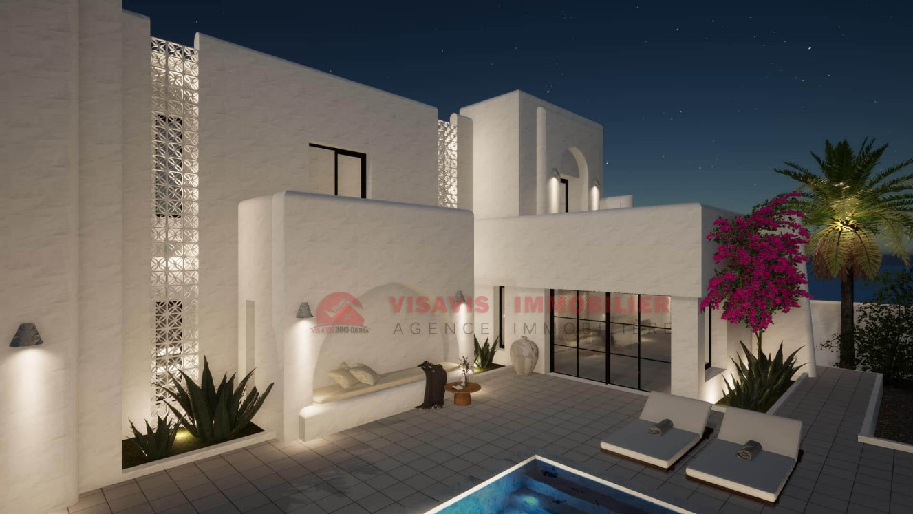 
                                                Vente
                                                 CONSTRUCTION CLÉ EN MAIN-VILLA AVEC PISCINE-DJERBA