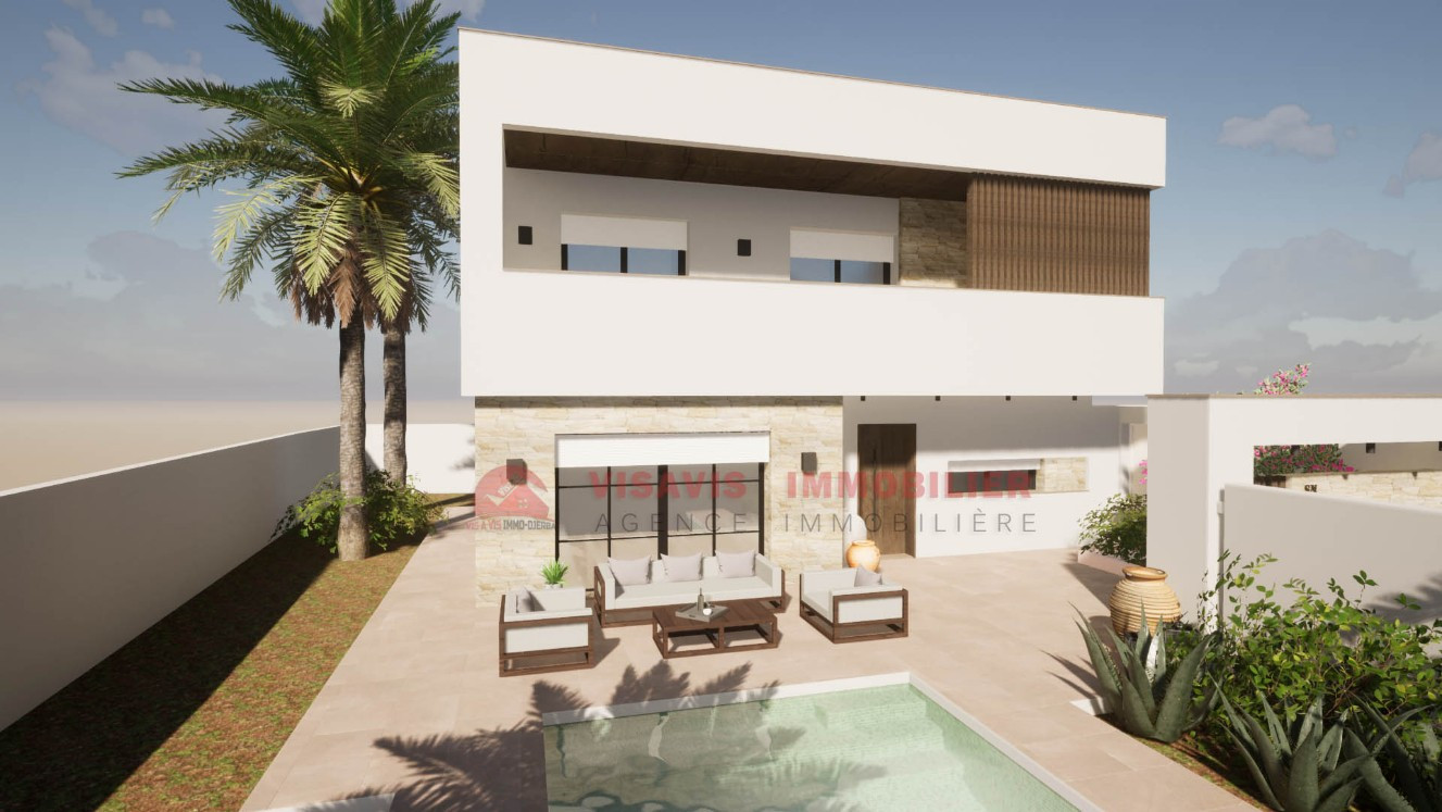 
                                                Vente
                                                 CONSTRUCTION VILLA EN ZONE URBAINE DJERBA