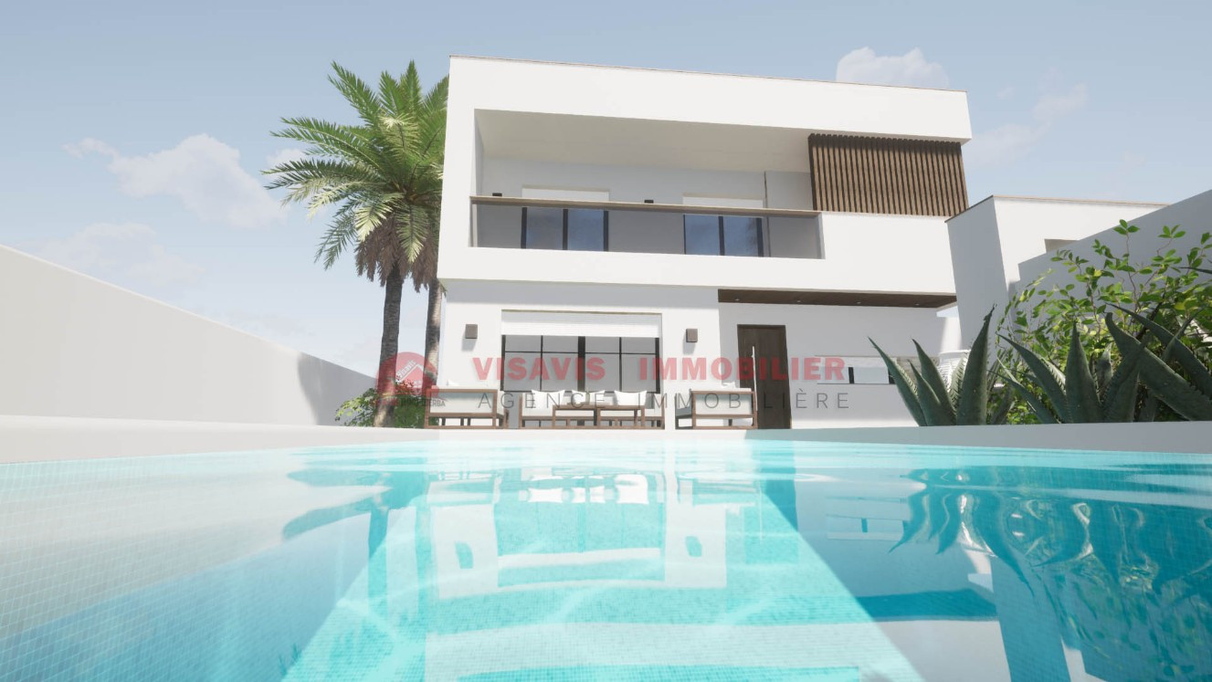 
                                                Vente
                                                 CONSTRUCTION VILLA EN ZONE URBAINE DJERBA