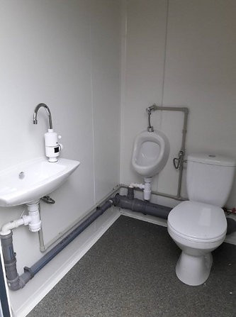 
                                                Outillage, Matériaux
                                                 Double Conteneur Sanitaire 2 WC/WC + Urinoir