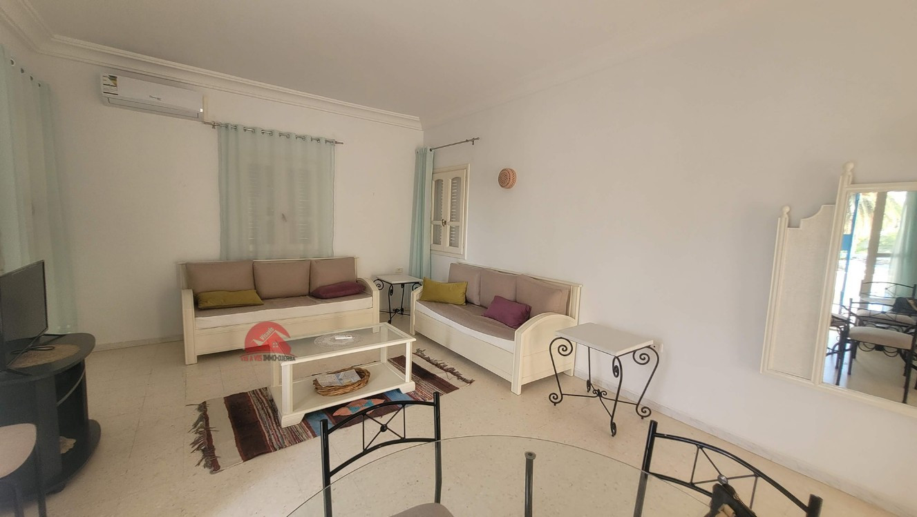 
                                                Location
                                                 ÉTAGE DE VILLA À AL JAZIRA DJERBA- RÉF L736