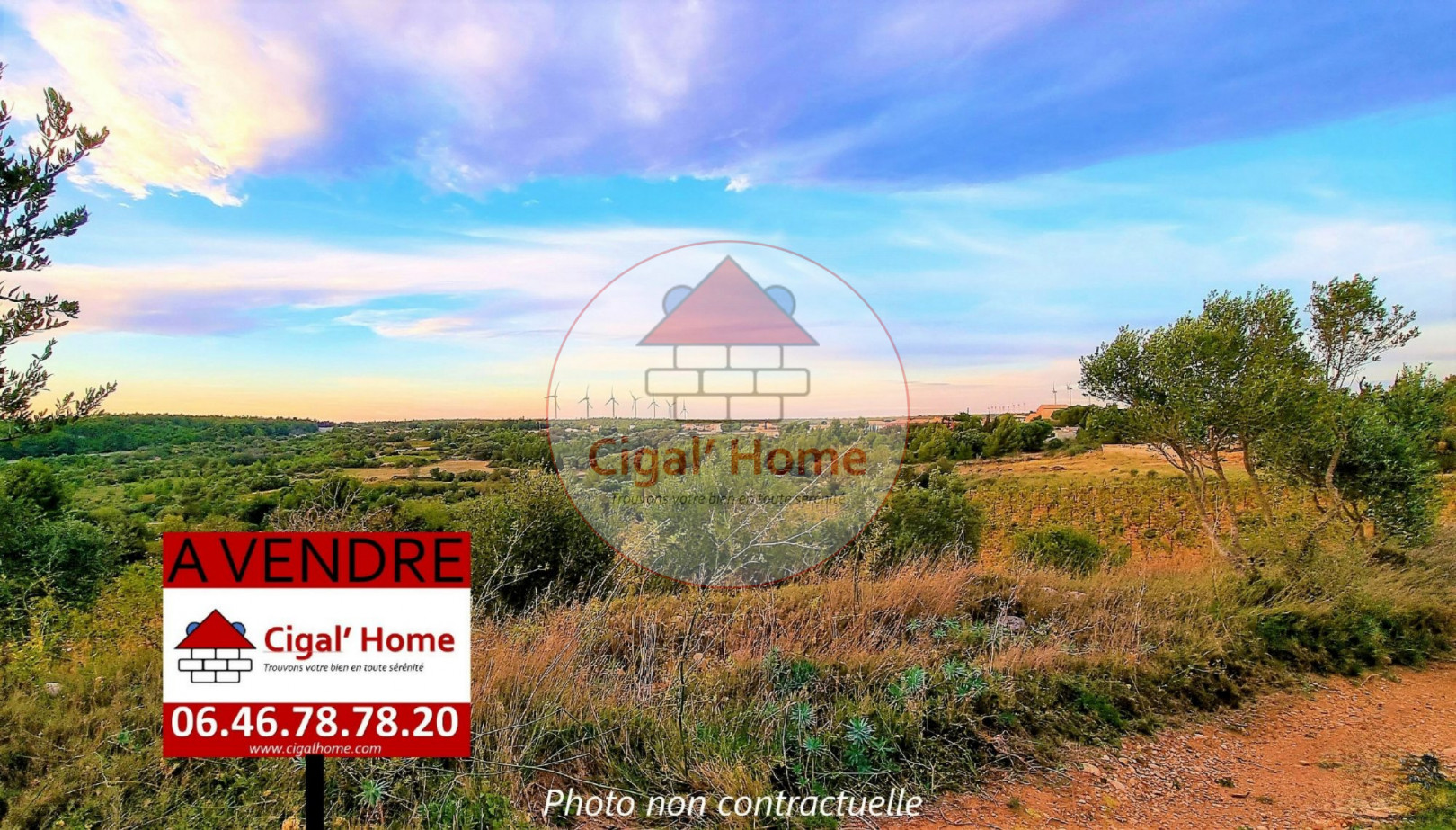 
                                                Vente
                                                 Grand terrain constructible viabilisé