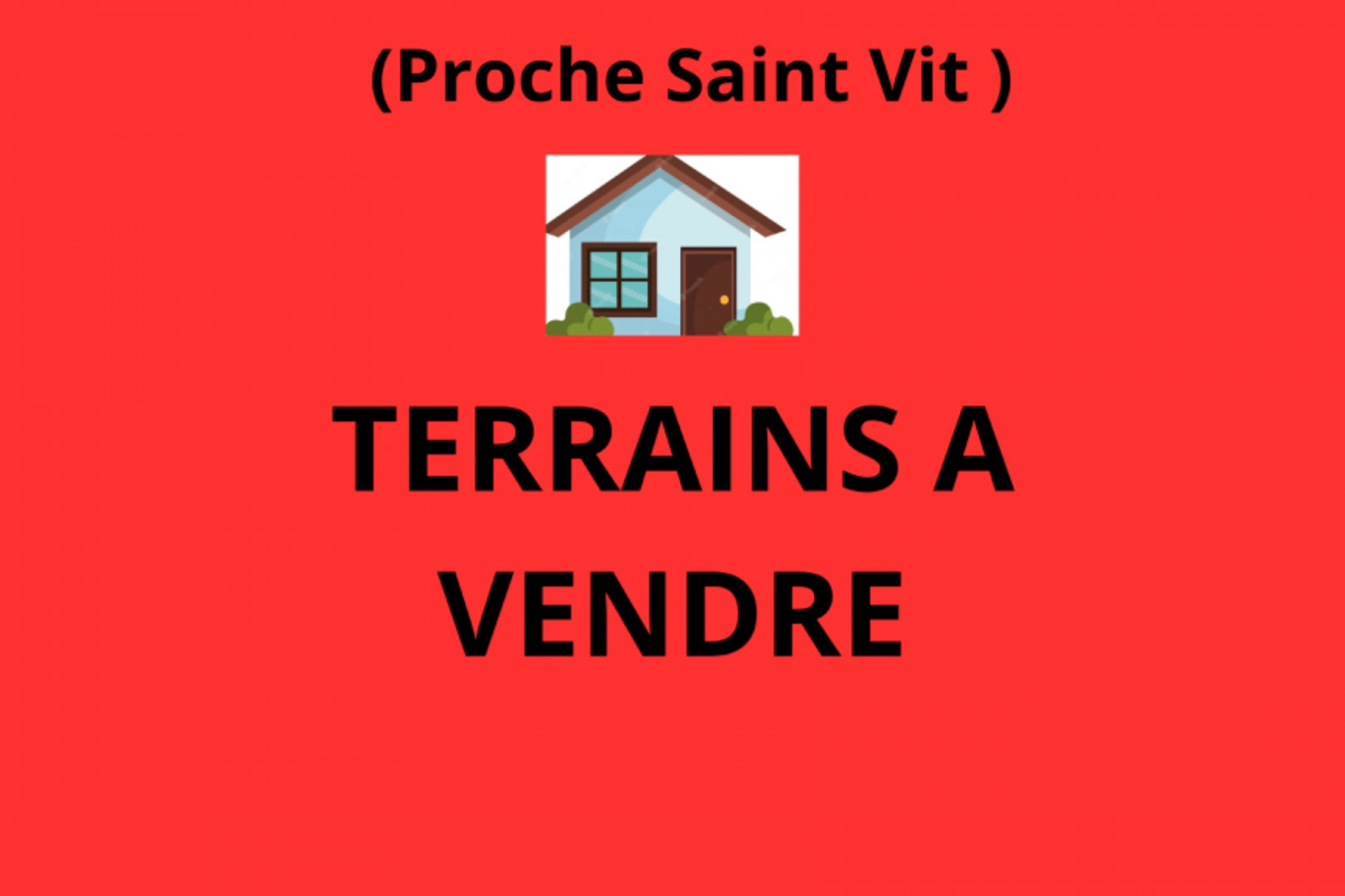 
                                                Vente
                                                 Grand Terrain Viabilisé