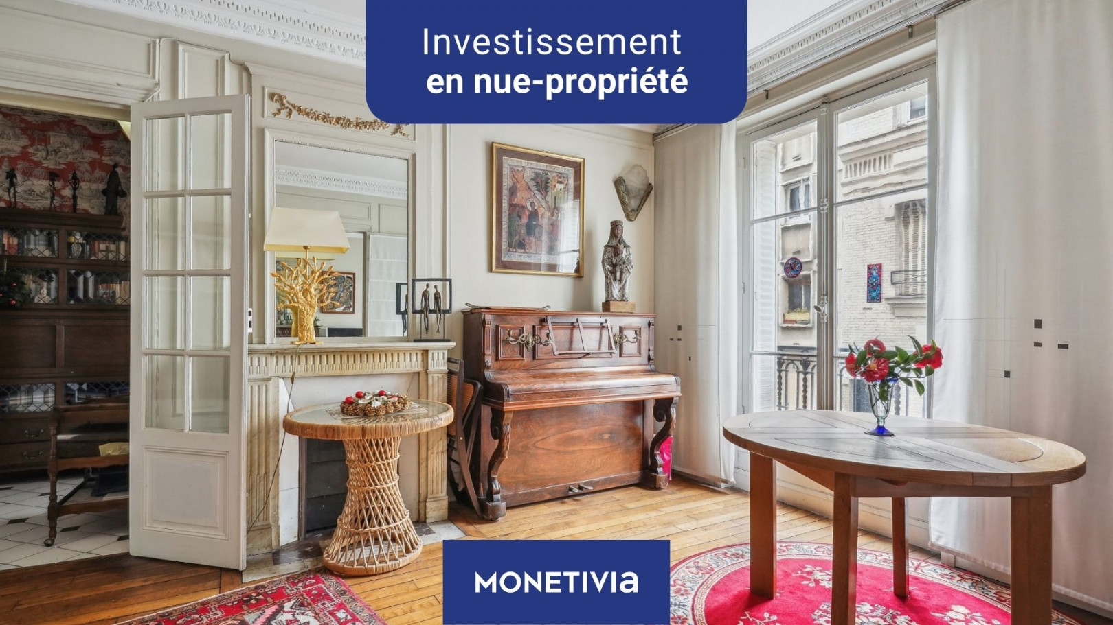 
                                                Vente
                                                 INVESTISSEMENT EN NUE-PROPRIÉTÉ A PARIS 18EME ARRONDISSEMENT