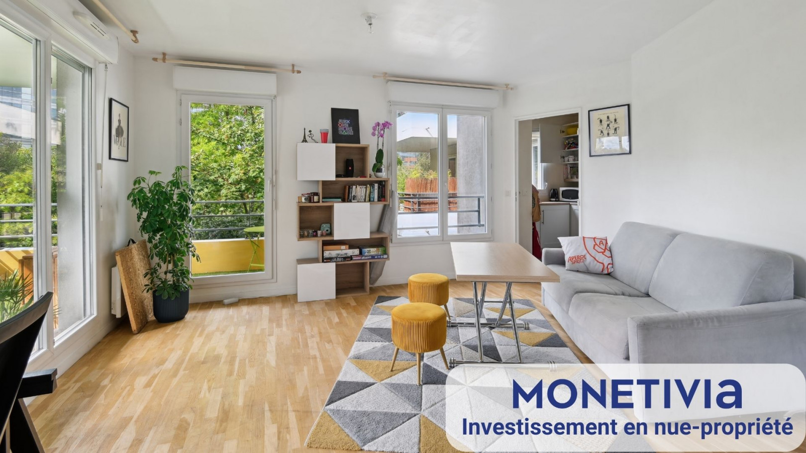 
                                                Vente
                                                 INVESTISSEMENT EN NUE-PROPRIÉTÉ A SAINT-OUEN-SUR-SEINE