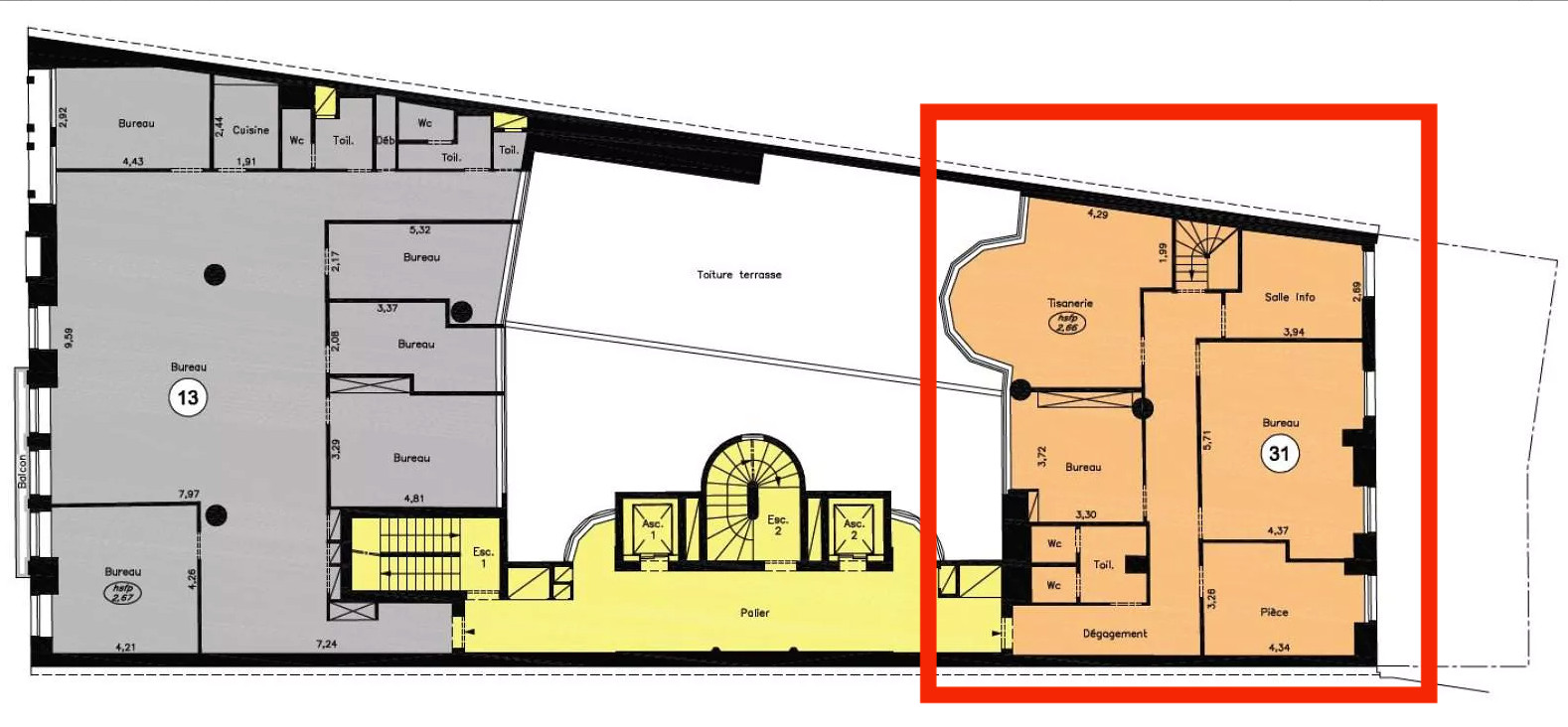 
                                                Location
                                                 Location Bureaux Paris 75001