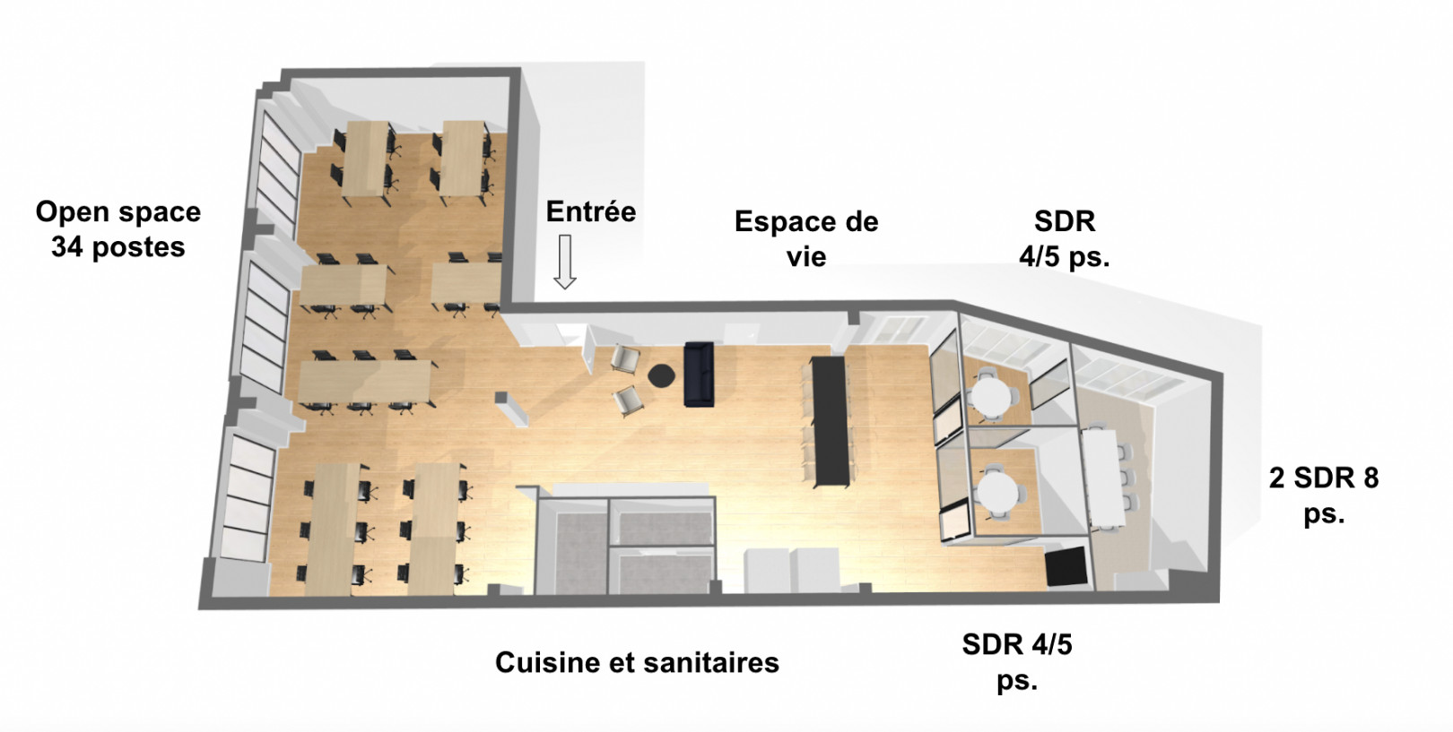 
                                                Location
                                                 Location Bureaux Paris 75004