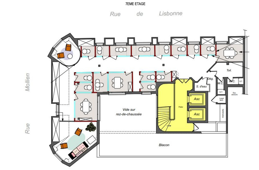 
                                                Location
                                                 Location Bureaux Paris 75008