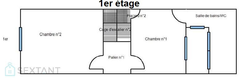 
                                                Vente
                                                 Maison de ville 7 pièces avec terrasse et balcon en cours de rénovation