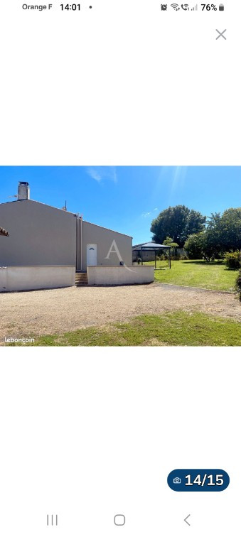 
                                                Vente
                                                 Maison Sud Pays de la Loire