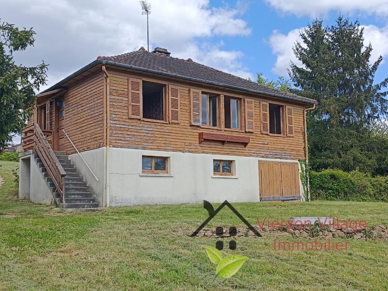 
                                                Vente
                                                 Maison T5 type chalet sur sous-sol à Vierzon