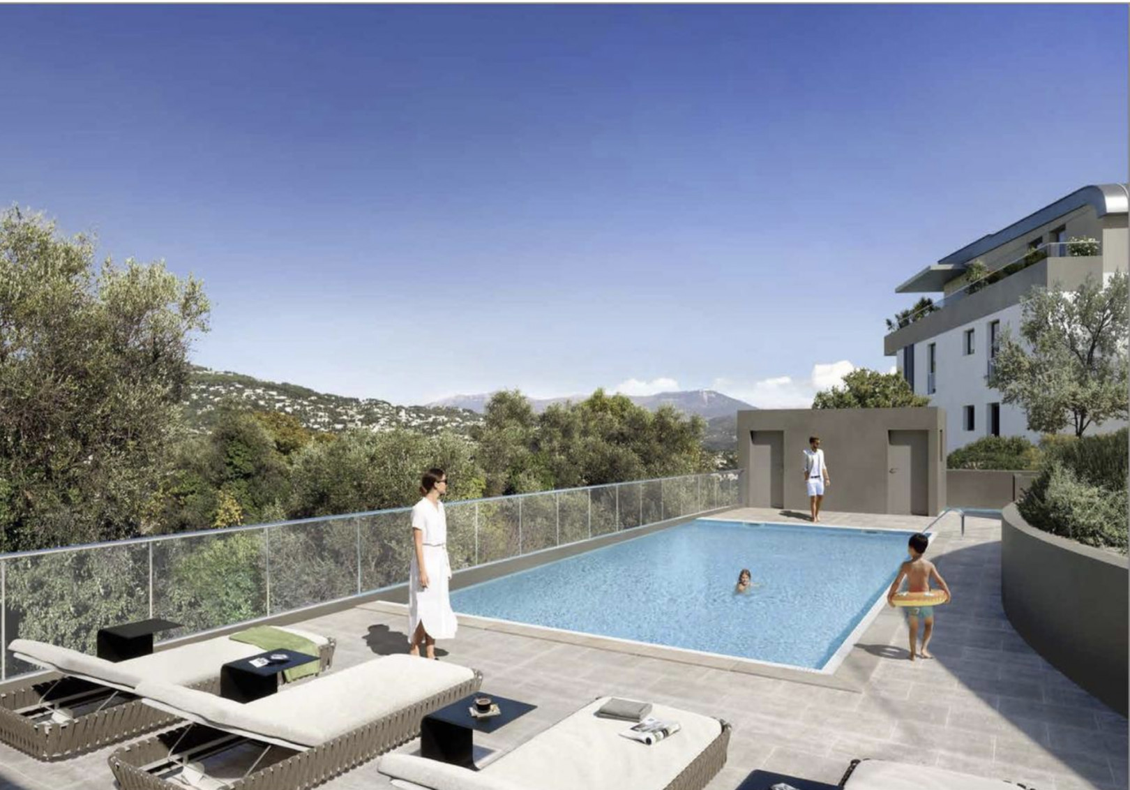 
                                                Vente
                                                 Nice - Bel appartement dans un écrin de verdure avec piscine