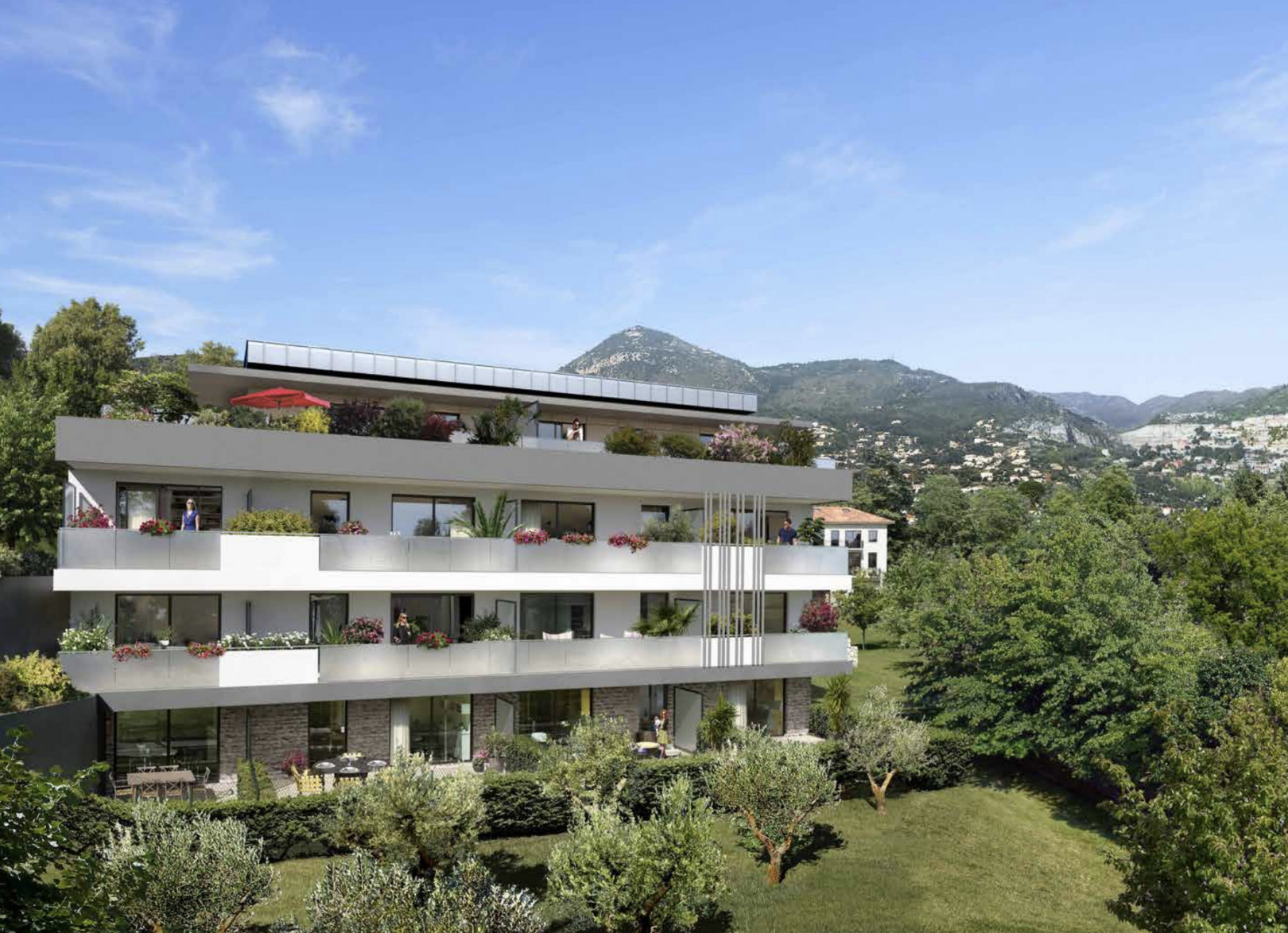 
                                                Vente
                                                 Nice - Bel appartement dans un écrin de verdure avec piscine