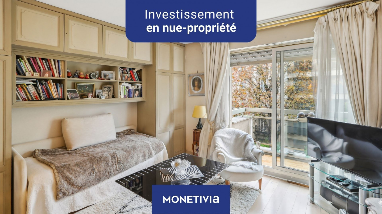 
                                                Vente
                                                 OPPORTUNITÉ D'INVESTISSEMENT EN NUE-PROPRIÉTÉ - STUDIO PARIS 17