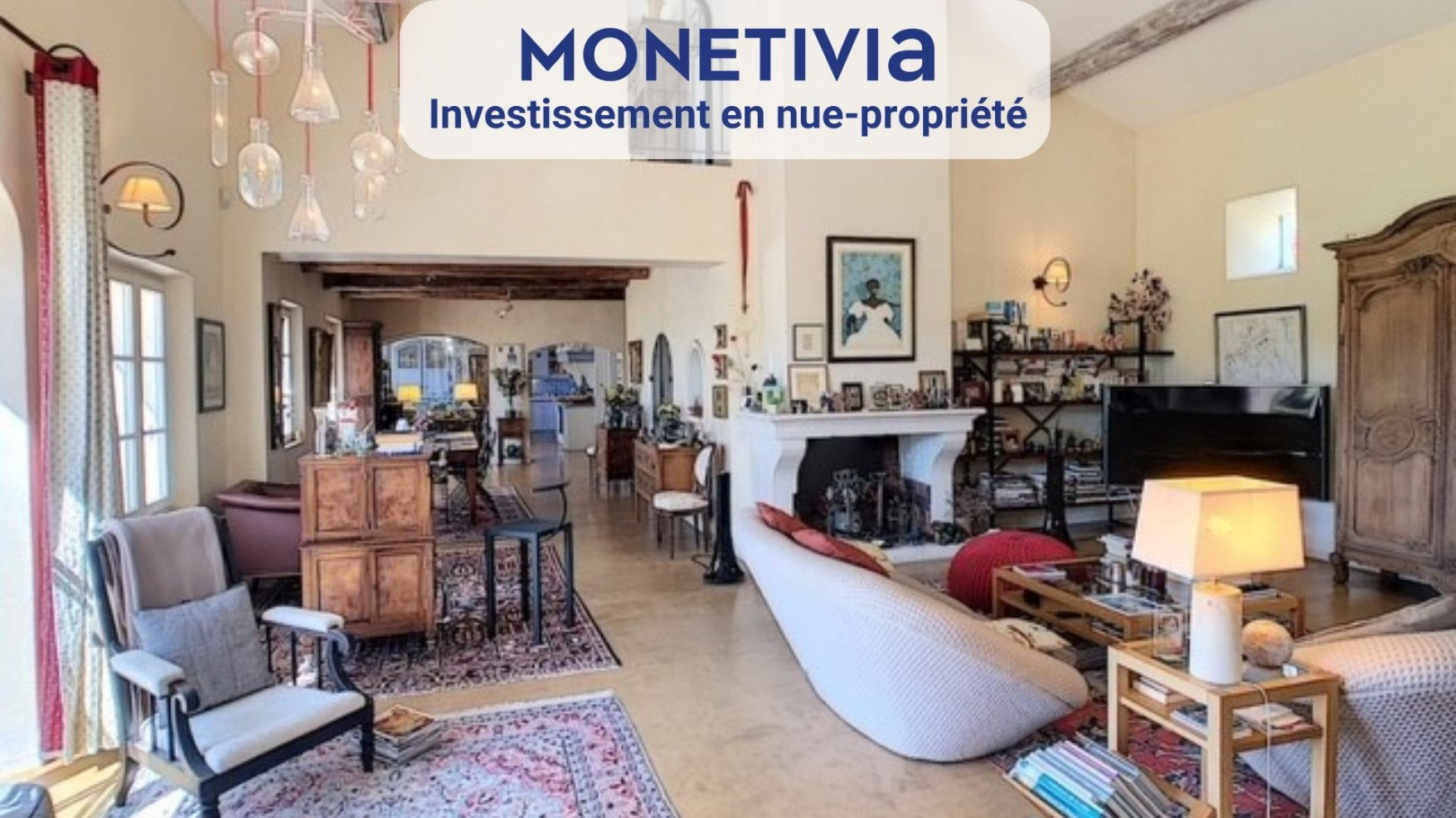 
                                                Vente
                                                 OPPORTUNITÉ UNIQUE D'INVESTISSEMENT EN NUE-PROPRIÉTÉ AVEC CE MAGNIFIQUE MAS ANCIEN ENTIÈREMENT RENOVÉ