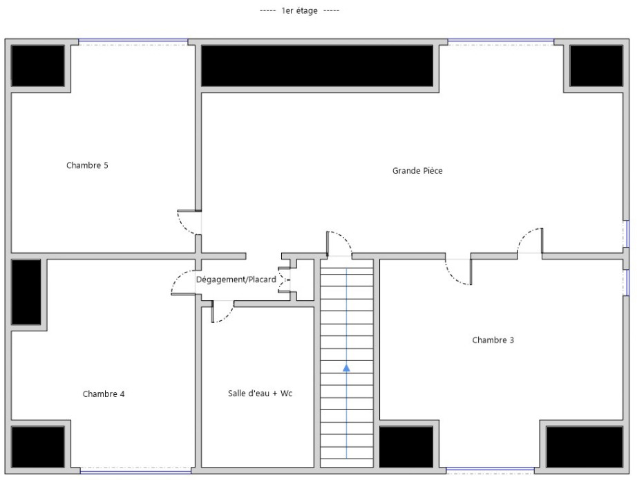 
                                                Vente
                                                 Pasteur - Maison de 6 pièces - Terrain de 400 m²