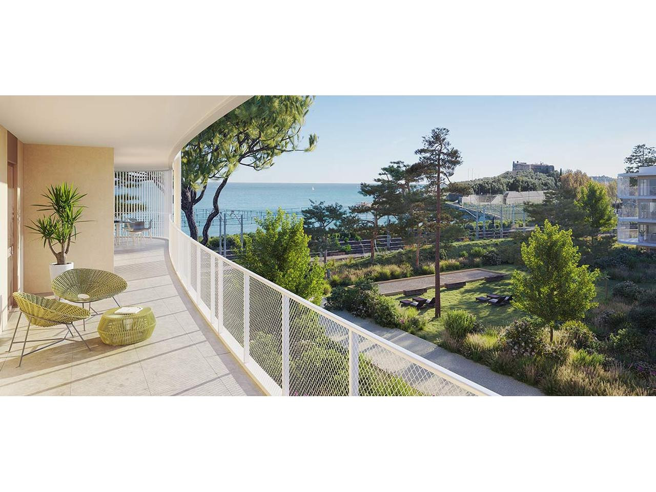 
                                                Vente
                                                 Programme neuf 4 pièces dernier etage avec vue mer Antibes val claret