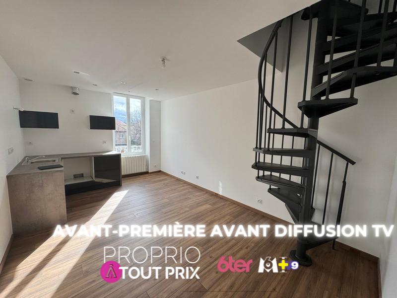 
                                                Vente
                                                 Superbe Duplex Refait à Neuf 33 mètres carrés