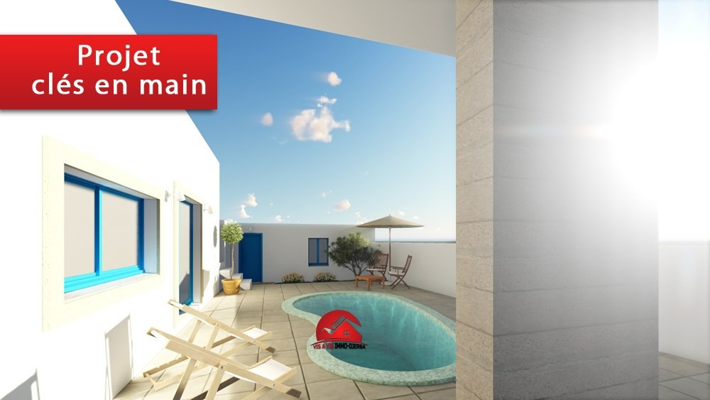 
                                                Vente
                                                 UN PROJET D UNE MAISON CONTEMPORAINE A  DJERBA