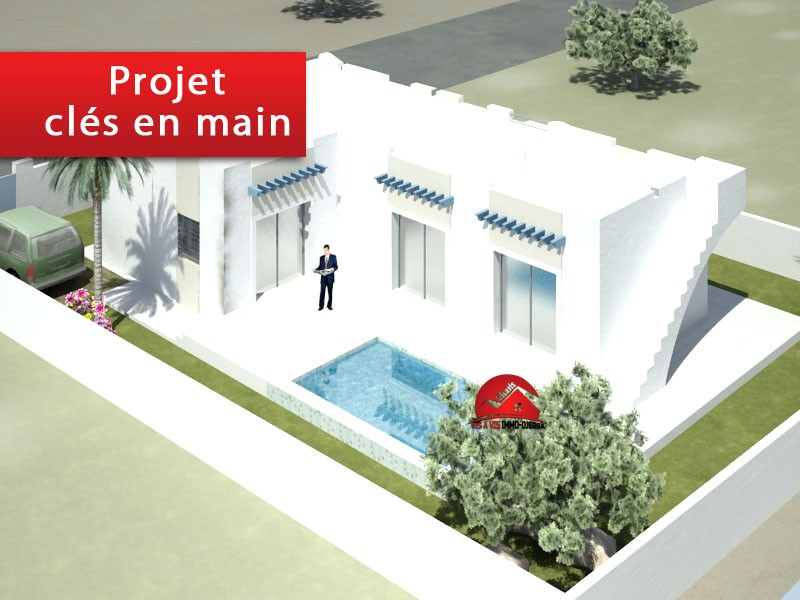 
                                                Vente
                                                 UN PROJET D UNE MAISON PLAIN PIED A  DJERBA