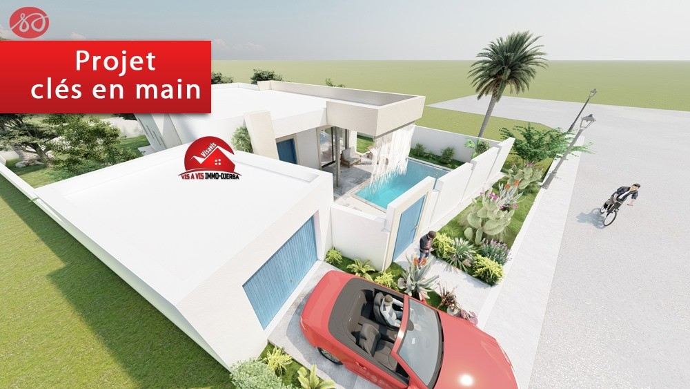 
                                                Vente
                                                 UN PROJET D UNE MAISON SUR MESURE A  DJERBA